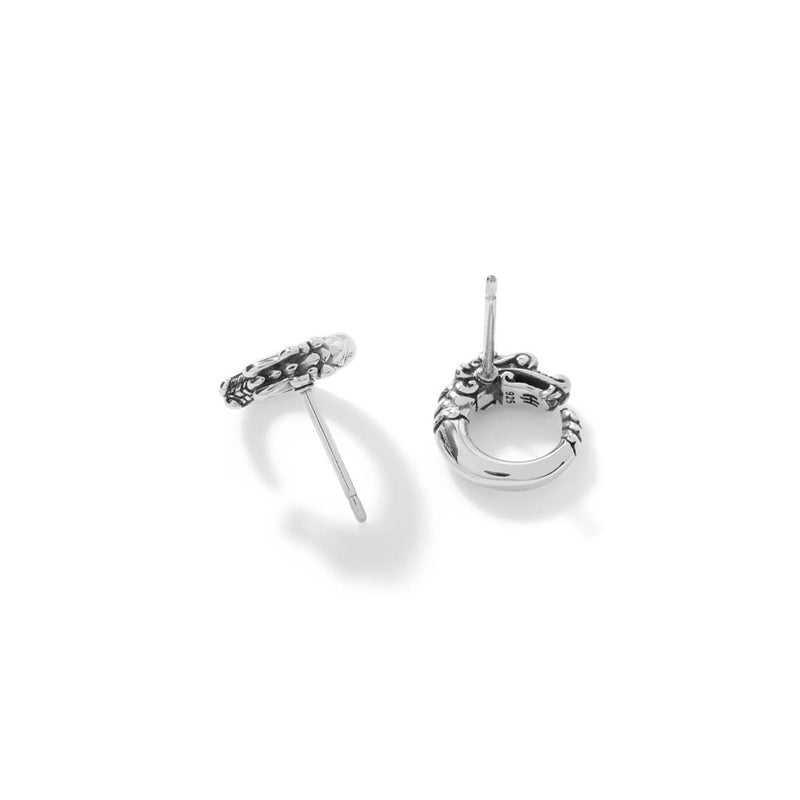 John Hardy Sterling Silver Naga Collection Stud Earrings
