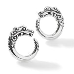 John Hardy Sterling Silver Naga Collection Stud Earrings