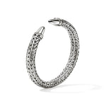 John Hardy Sterling Silver Spear 50 Flex Diamond Cuff Bracelet