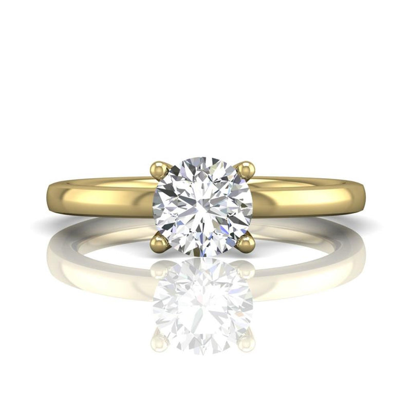 Martin Flyer 14k Yellow Gold FlyerFit Solitaire Engagement Ring Setting