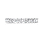Martin Flyer Women's 14k White Gold Oval Cut Diamond Band