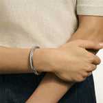 John Hardy Sterling Silver Dot Flex Cuff Bracelet