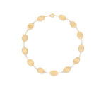 Marco Bicego 18k Yellow and White Gold Lunaria Collection Diamond Station Necklace