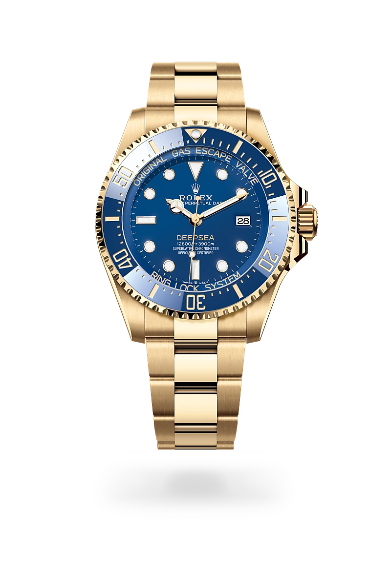 Rolex Rolex Deepsea Oyster, 44 mm, yellow gold M136668LB-0001 Rolex Rolex Deepsea Oyster, 44 mm, yellow gold M136668LB-0001